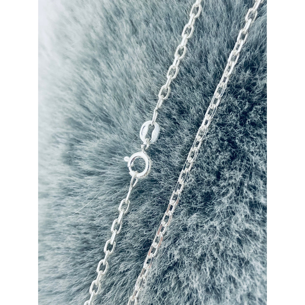 925 Silber Ankerkette Halskette Collier