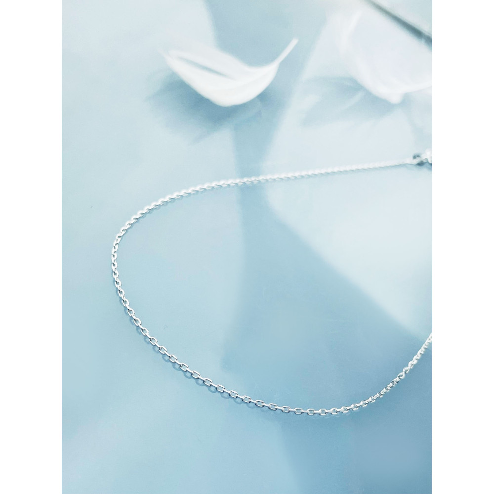 925 Silber Ankerkette Halskette Collier