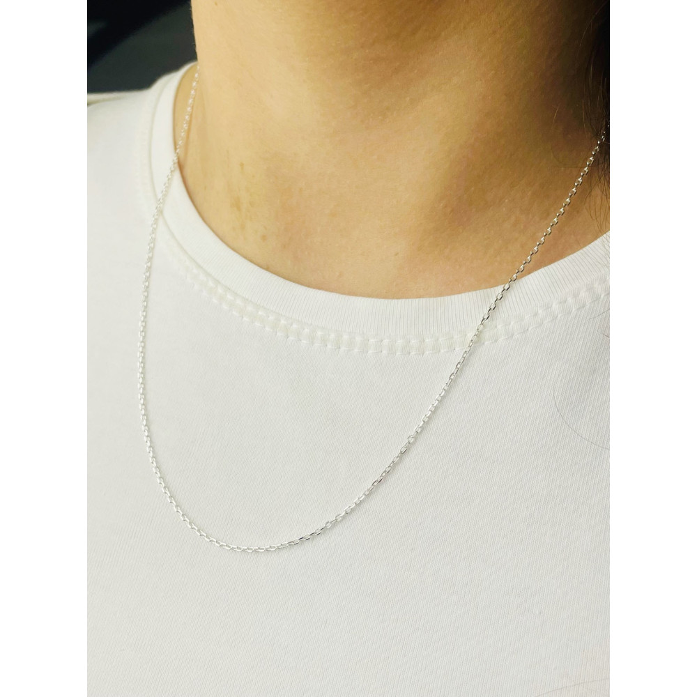 925 Silber Ankerkette Halskette Collier