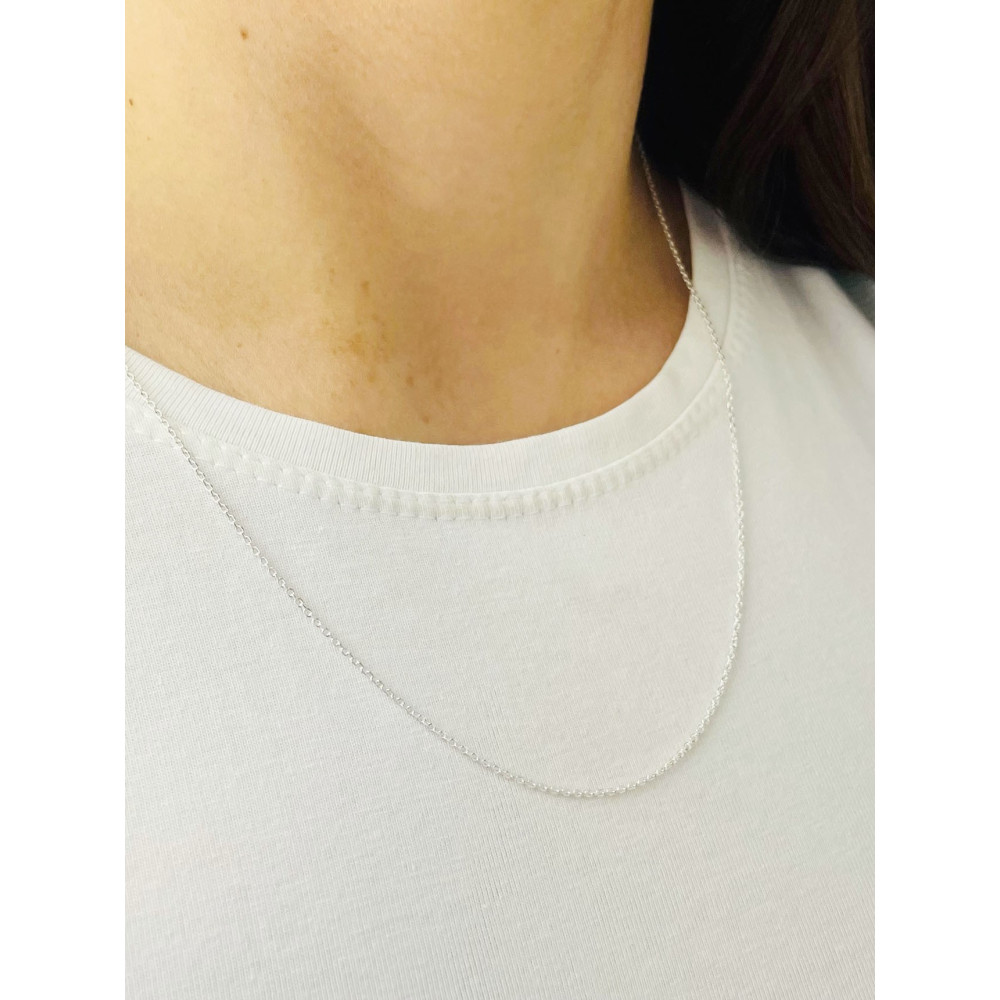 925 Silber Ankerkette Halskette Collier