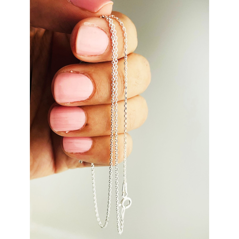 925 Silber Ankerkette Halskette Collier