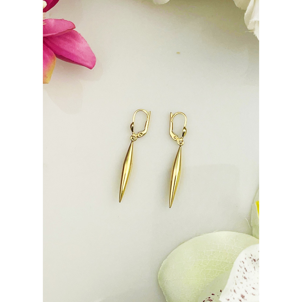 Ohrringe Ohrhänger Ohrstecker Ohrschmuck Gelbgold Paar