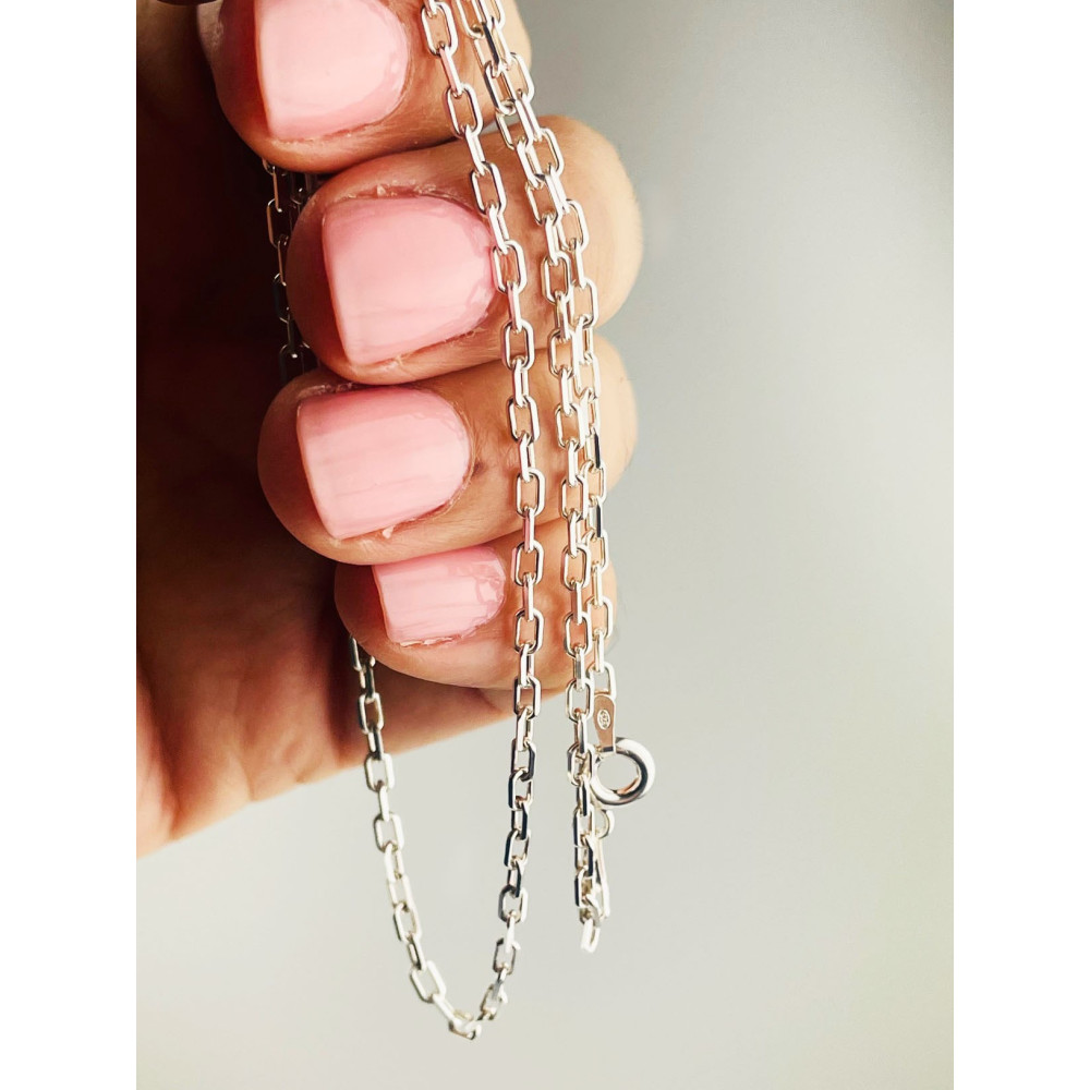 925 Silber Ankerkette Halskette Collier