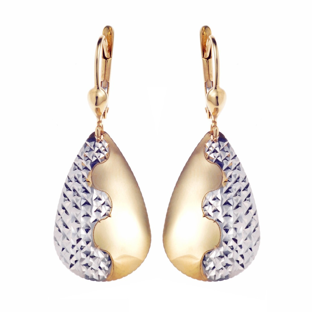 Ohrringe Ohrhänger Ohrstecker Ohrschmuck Gelbgold Paar