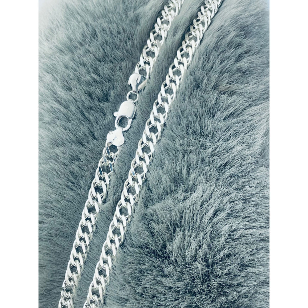 925 Silber Rombo Halskette Collier