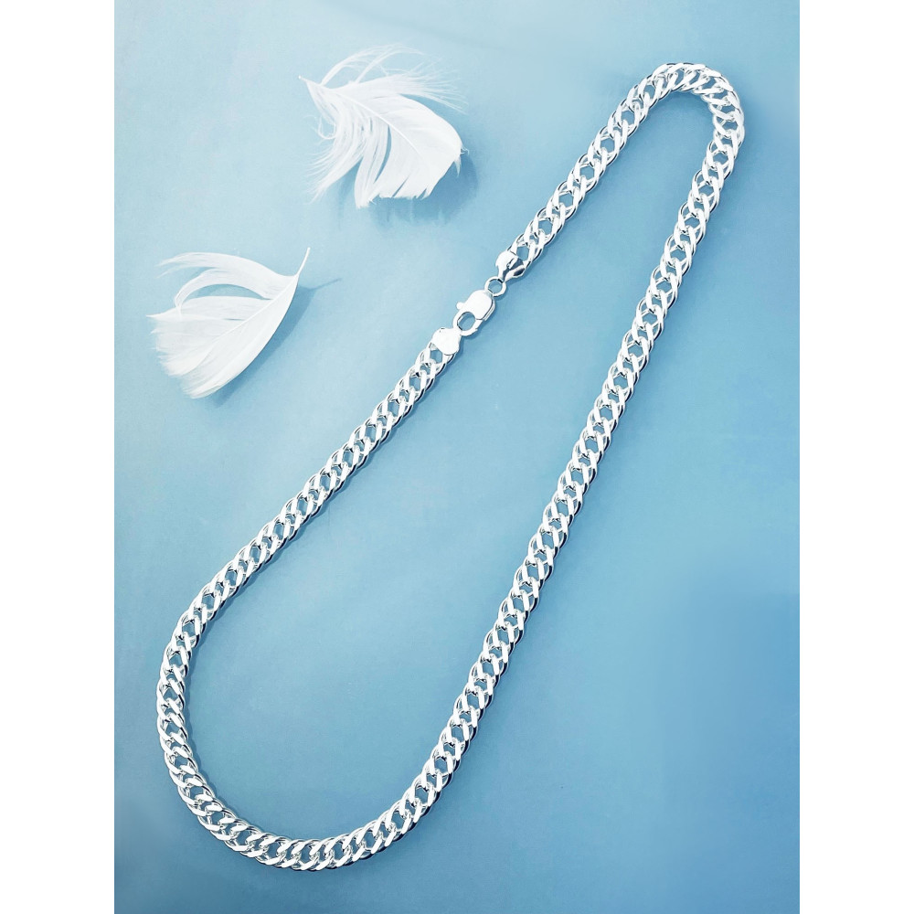 925 Silber Rombo Halskette Collier