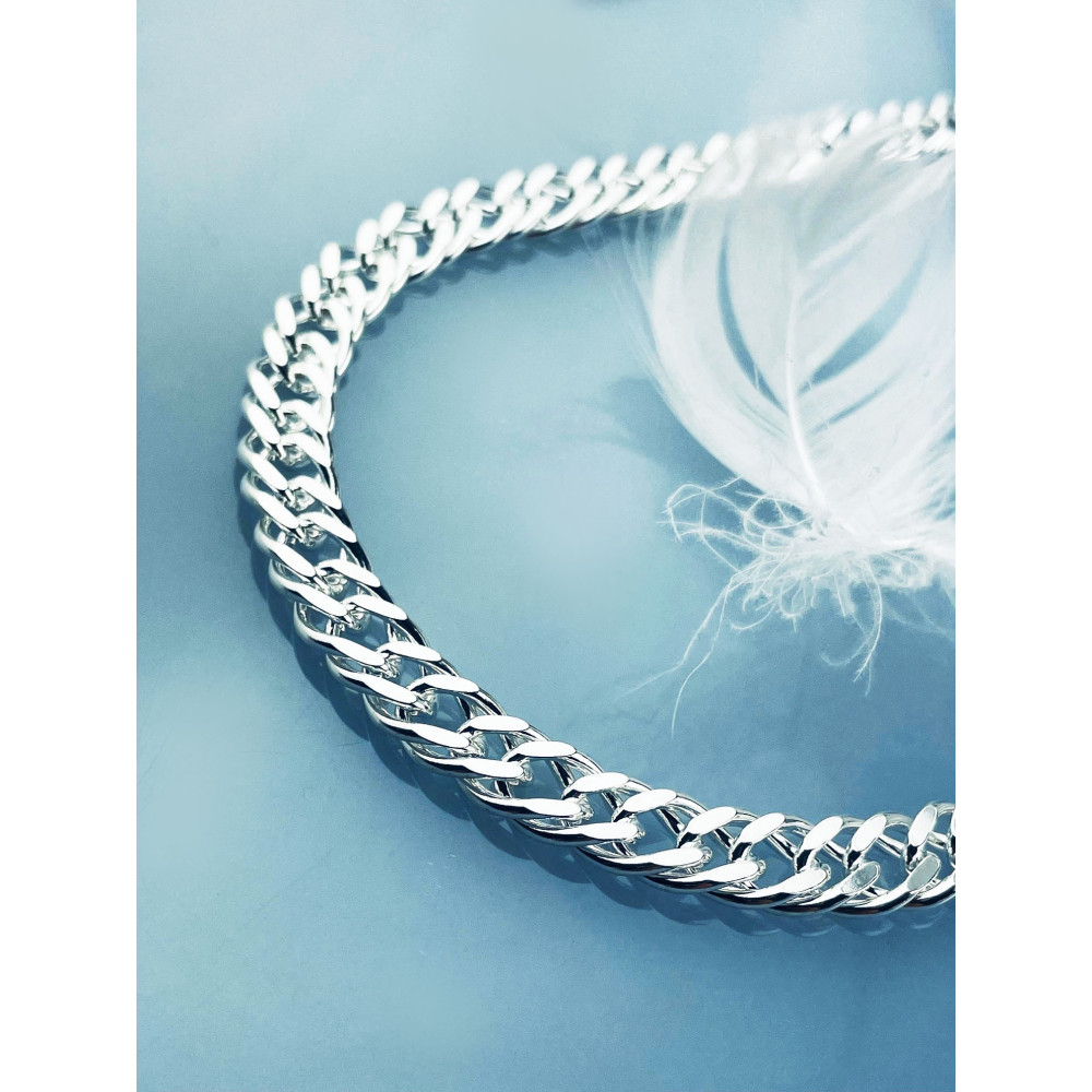 925 Silber Rombo Halskette Collier