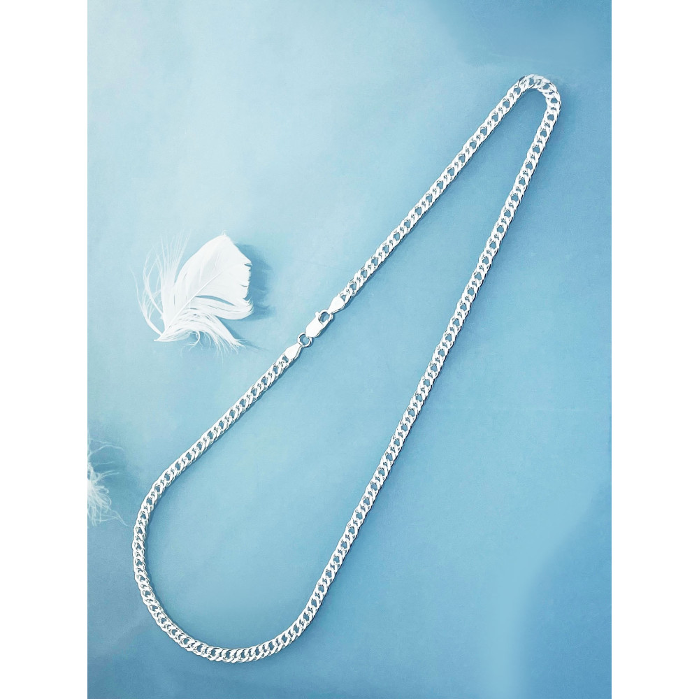 925 Silber Rombo Halskette Collier