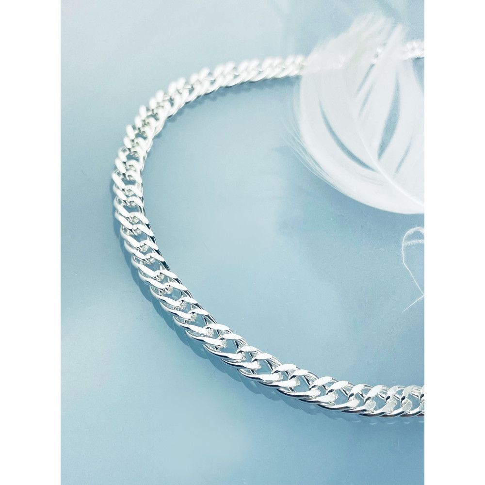 925 Silber Rombo Halskette Collier