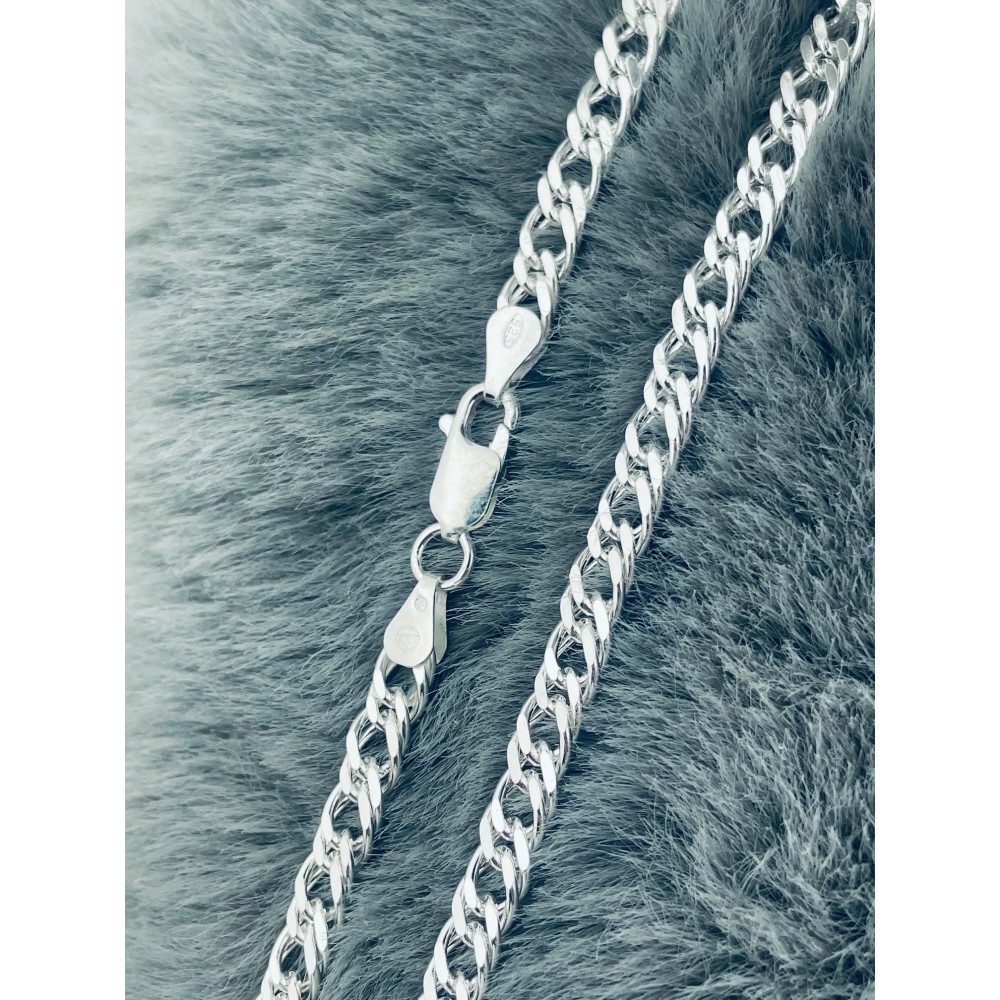 925 Silber Rombo Halskette Collier