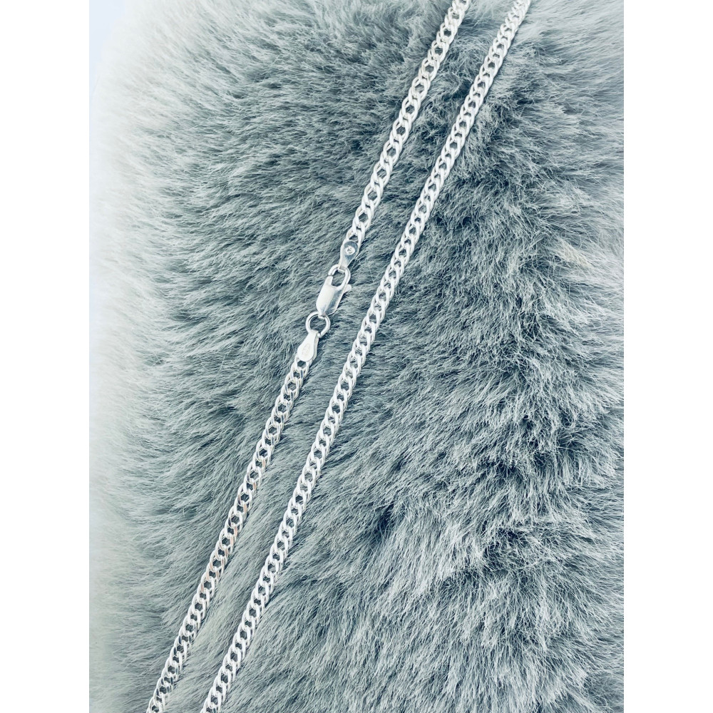 925 Silber Rombo Halskette Collier