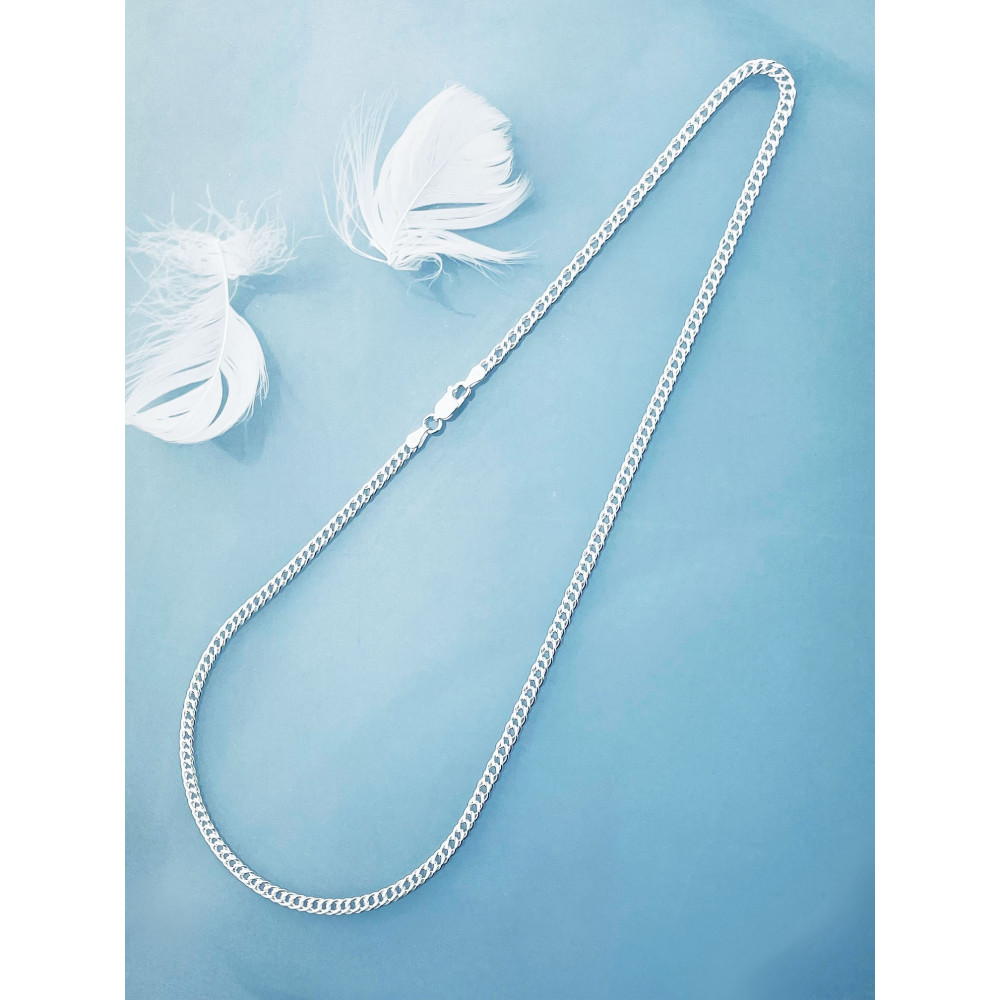 925 Silber Rombo Halskette Collier