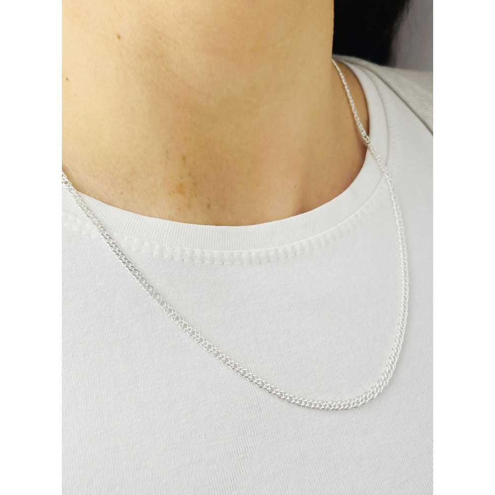 925 Silber Rombo Halskette Collier