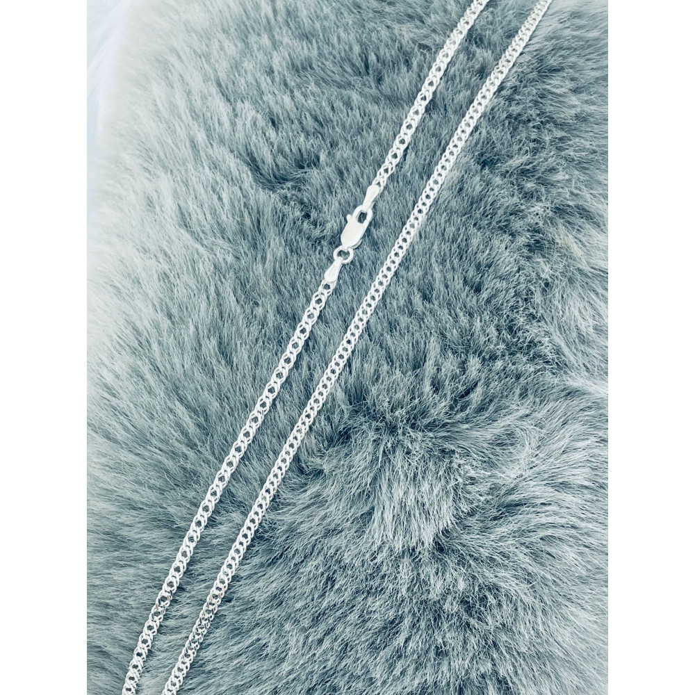 925 Silber Rombo Halskette Collier