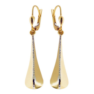 Ohrringe Ohrhänger Ohrstecker Ohrschmuck Gelbgold Paar