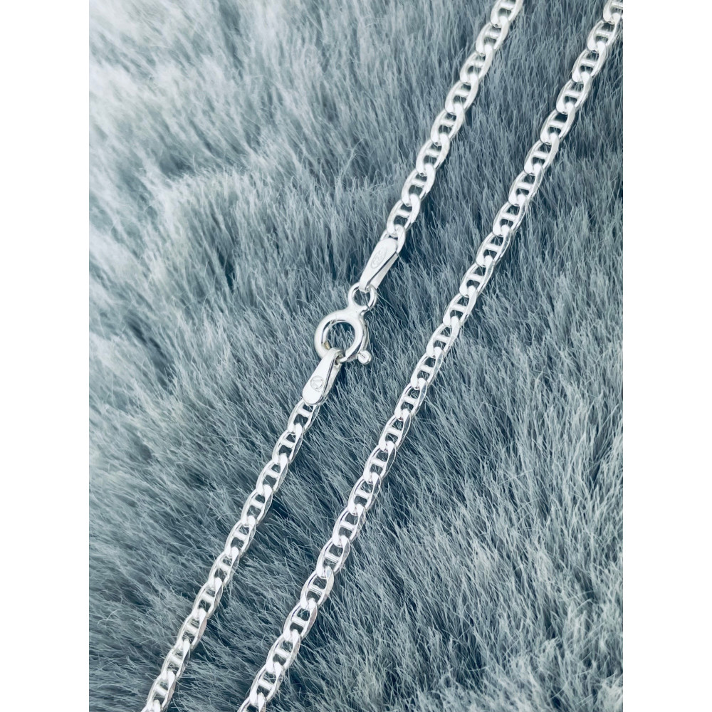 925 Silber Marine Halskette