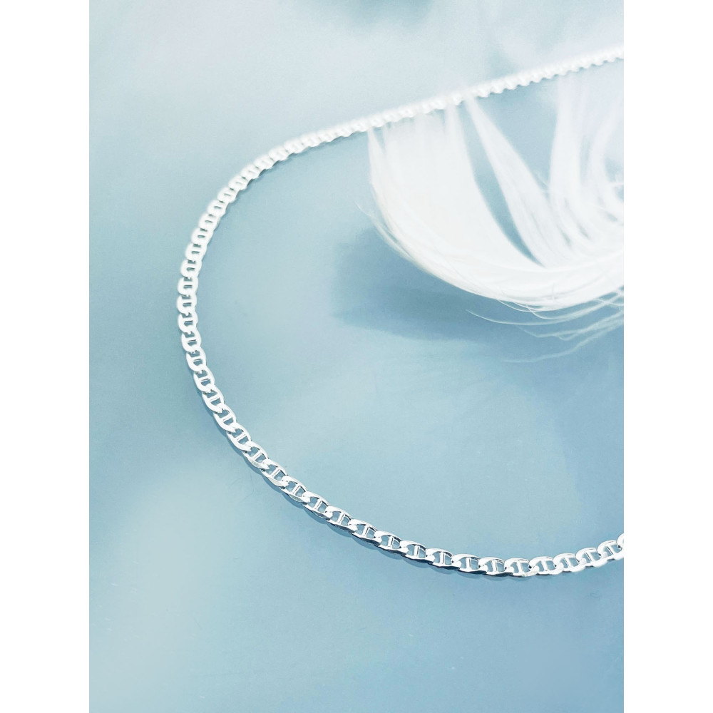 925 Silber Marine Halskette