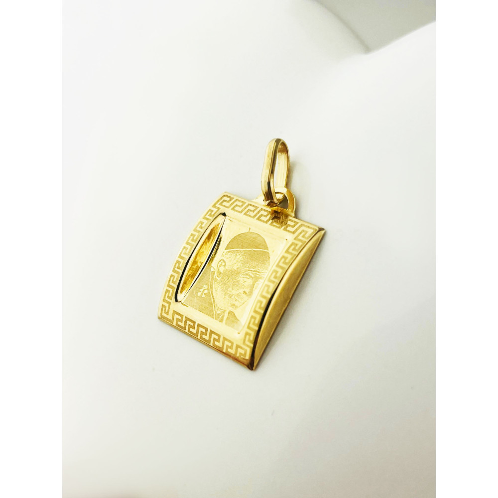 Goldmedaillen-Anhänger Papst Johannes Paul II