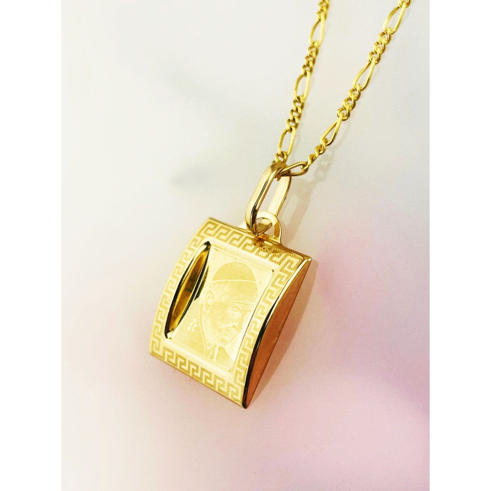 Goldmedaillen-Anhänger Papst Johannes Paul II