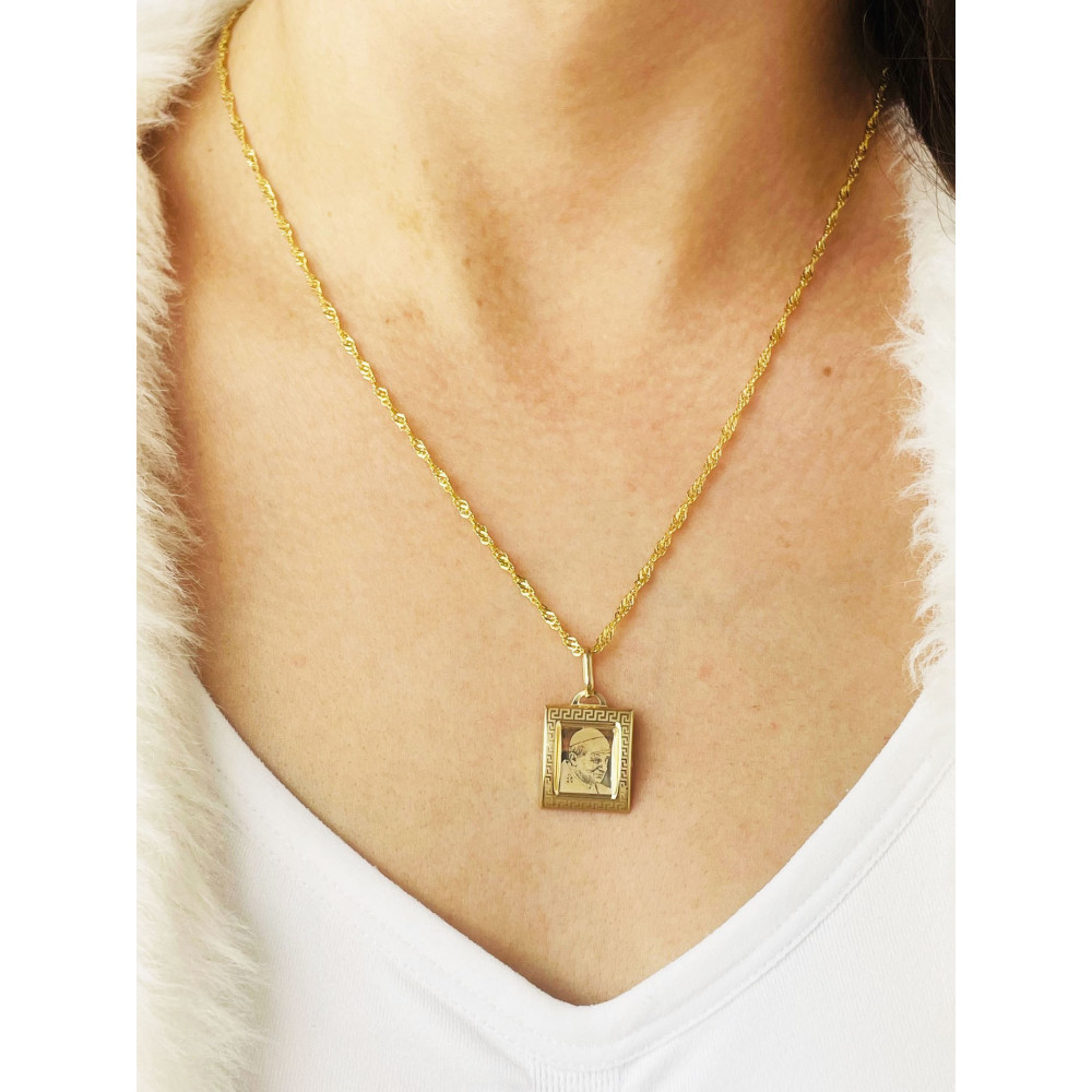 Goldmedaillen-Anhänger Papst Johannes Paul II