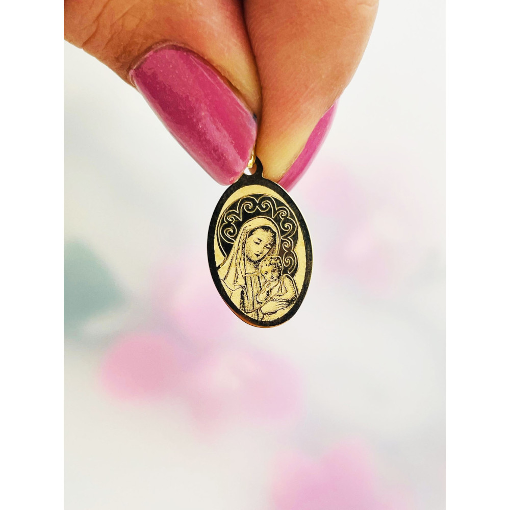 copy of Złoty Medalik Zawieszka Pan Jezus