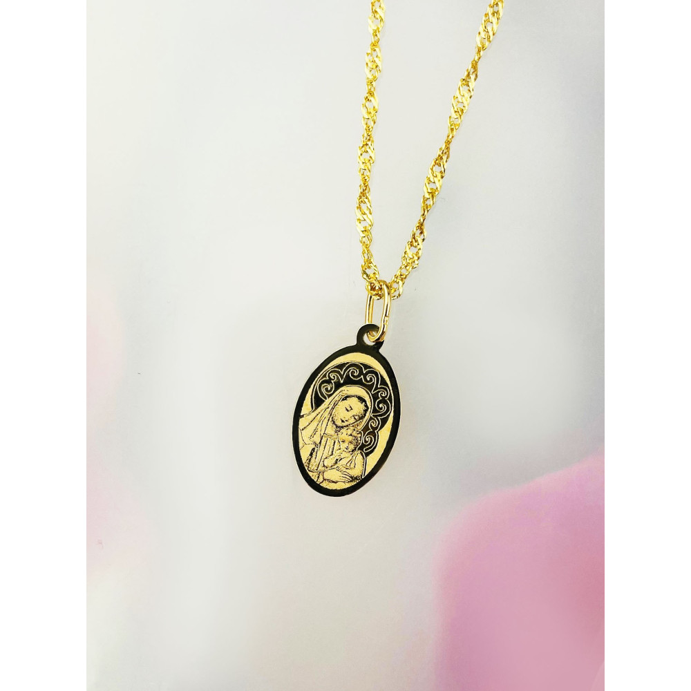 copy of Złoty Medalik Zawieszka Pan Jezus