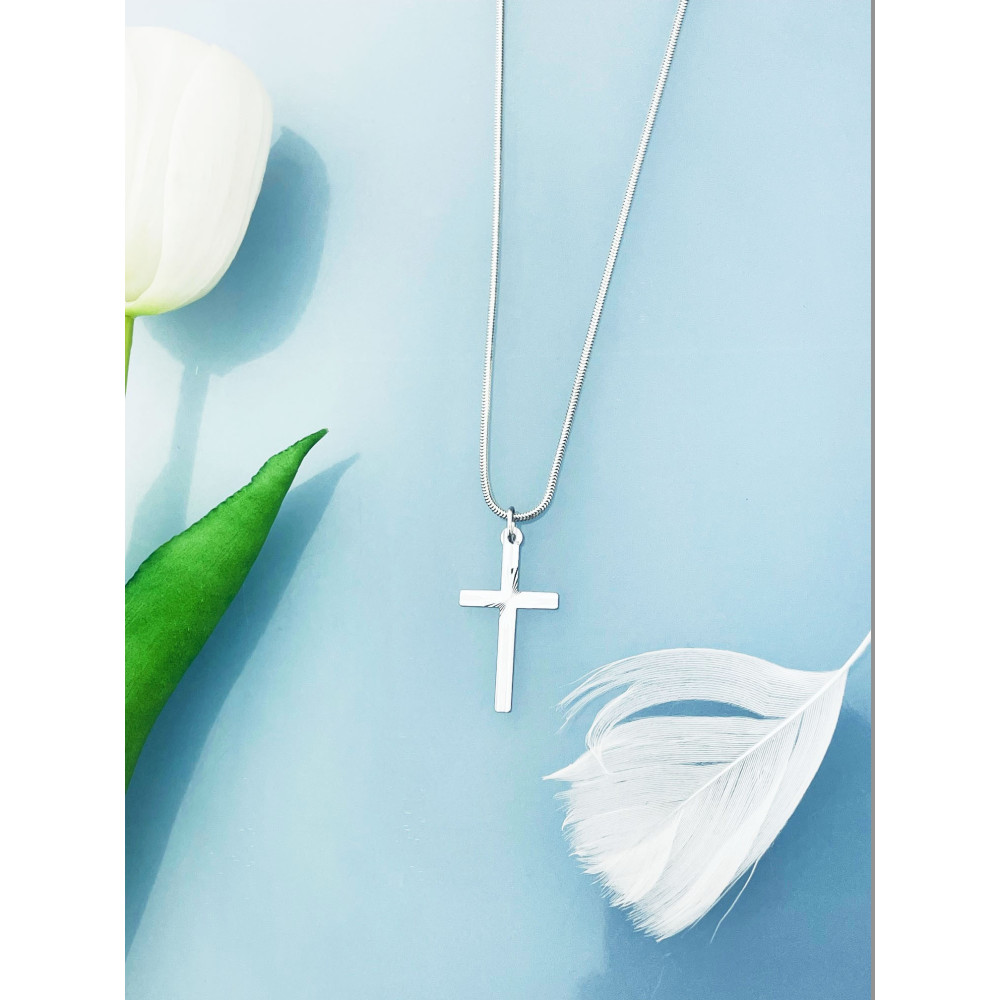 Goldanhänger Kettenanhänger Gold Anhänger Kreuz Goldkreuz Weißgold 585er 14KT