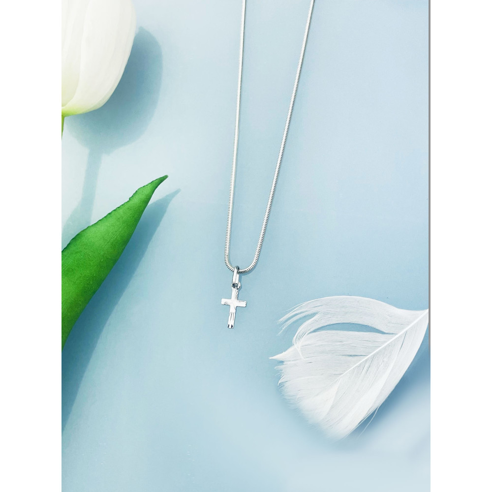 Goldanhänger Kettenanhänger Gold Anhänger Kreuz Goldkreuz Weißgold 585er 14KT