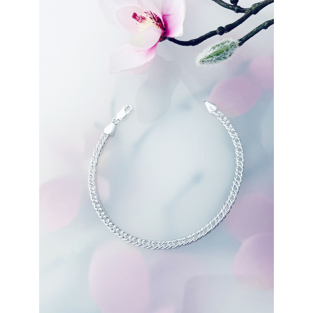 Armband 925 Silber Rombo