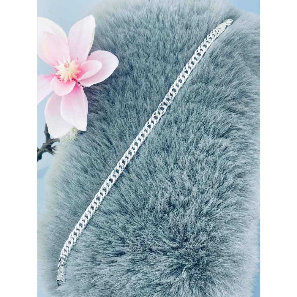 Armband 925 Silber Rombo