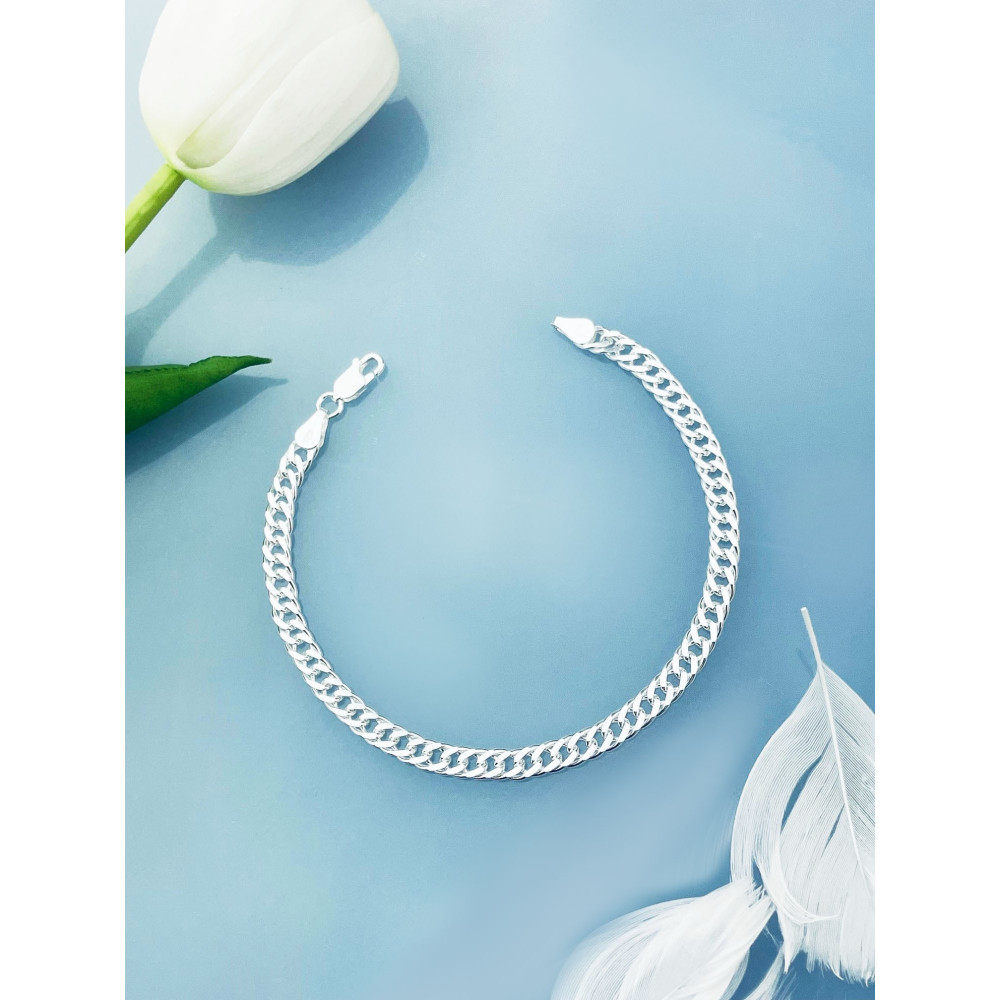 Armband 925 Silber Rombo