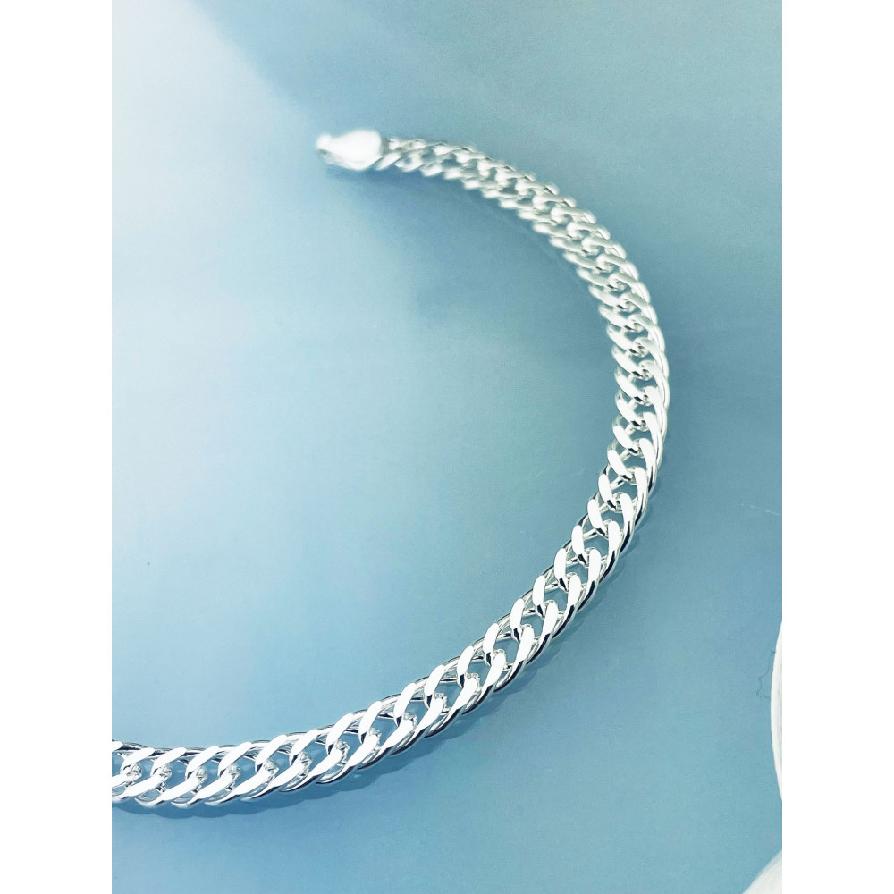 Armband 925 Silber Rombo