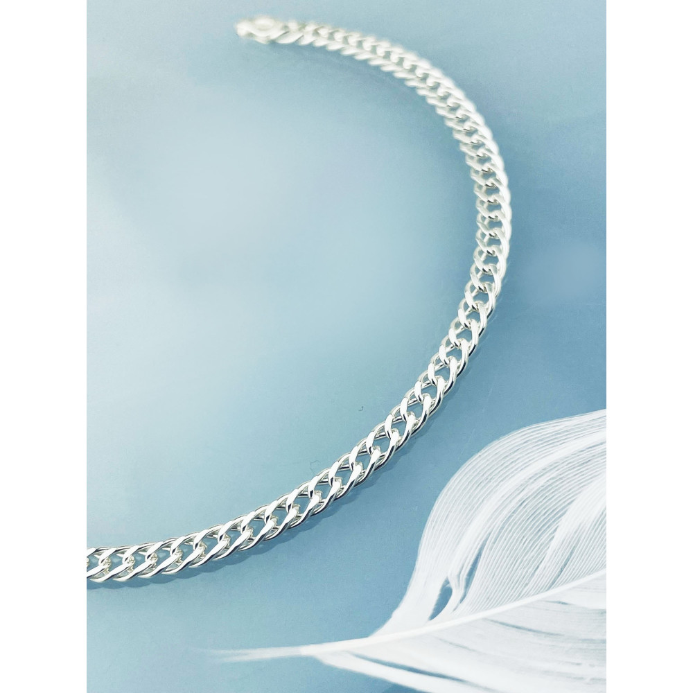 Armband 925 Silber Rombo