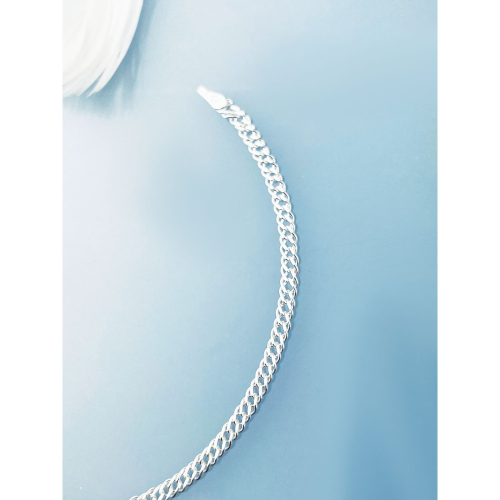 Srebrna bransoletka Rombo