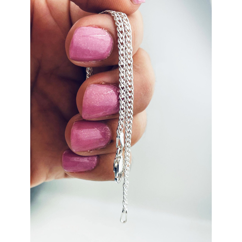 Armband 925 Silber Rombo