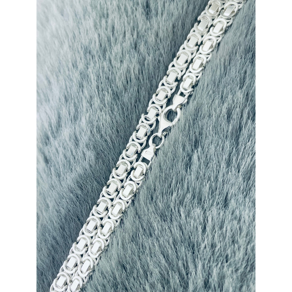 925 Silber königliches Halskette