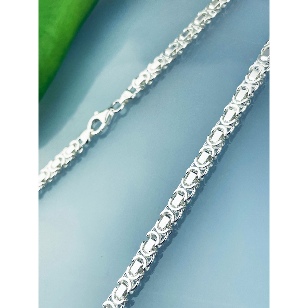 925 Silber königliches Halskette