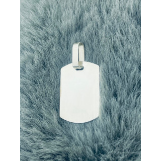 925 Silber Medaillon Anhänger Gravurplatte Gravur Platte