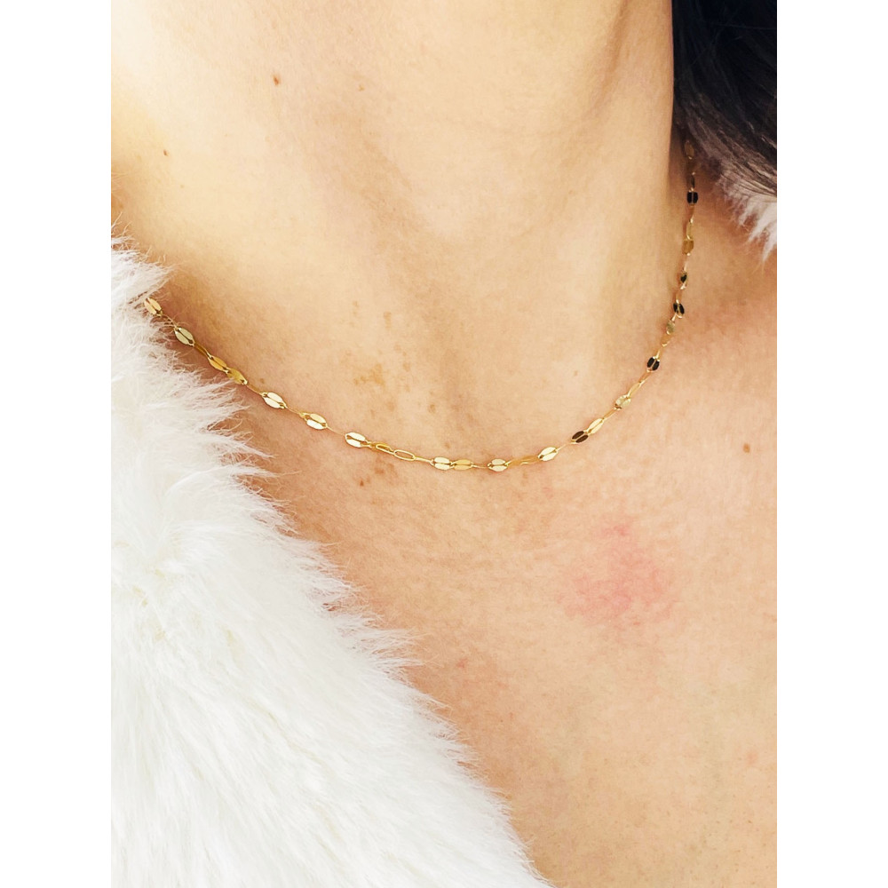 Goldkette Halskette Camel-Kette Collier Gold 585er 14KT