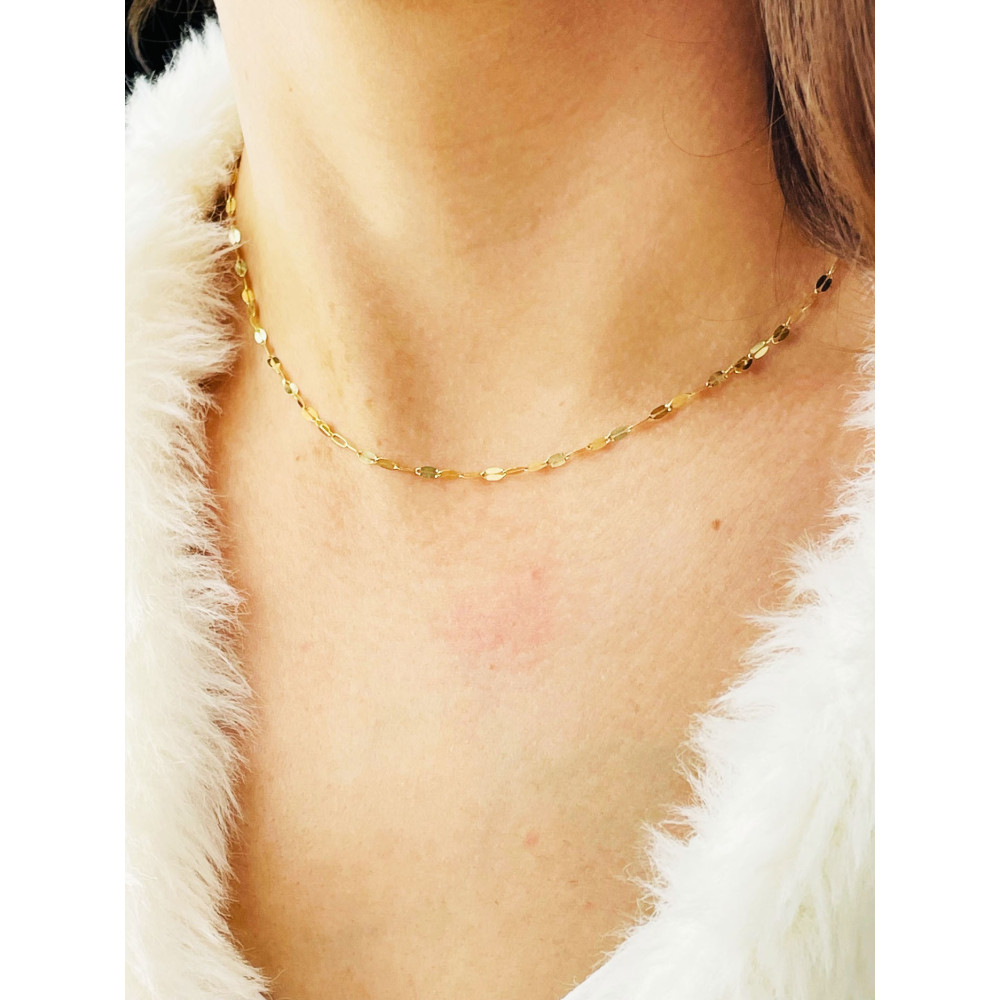 Goldkette Halskette Camel-Kette Collier Gold 585er 14KT