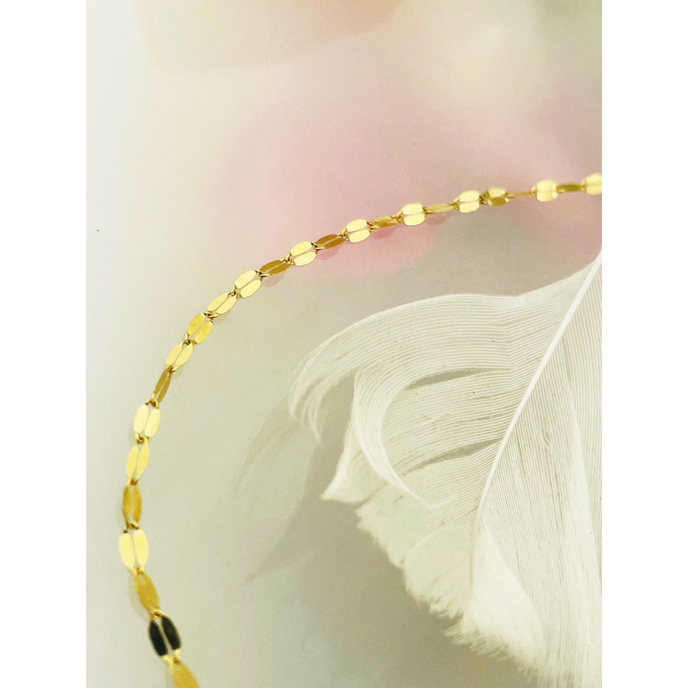 Goldkette Halskette Camel-Kette Collier Gold 585er 14KT