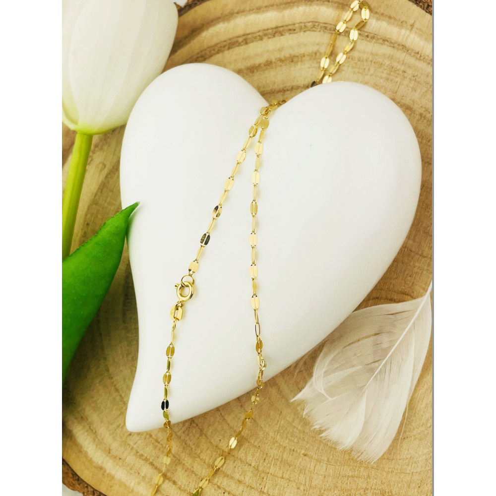 Goldkette Halskette Camel-Kette Collier Gold 585er 14KT