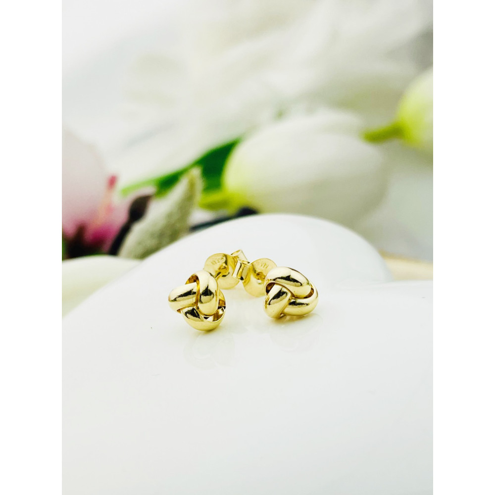 Ohrringe Ohrhänger Ohrstecker Ohrschmuck Gelbgold Paar 585er 14KT