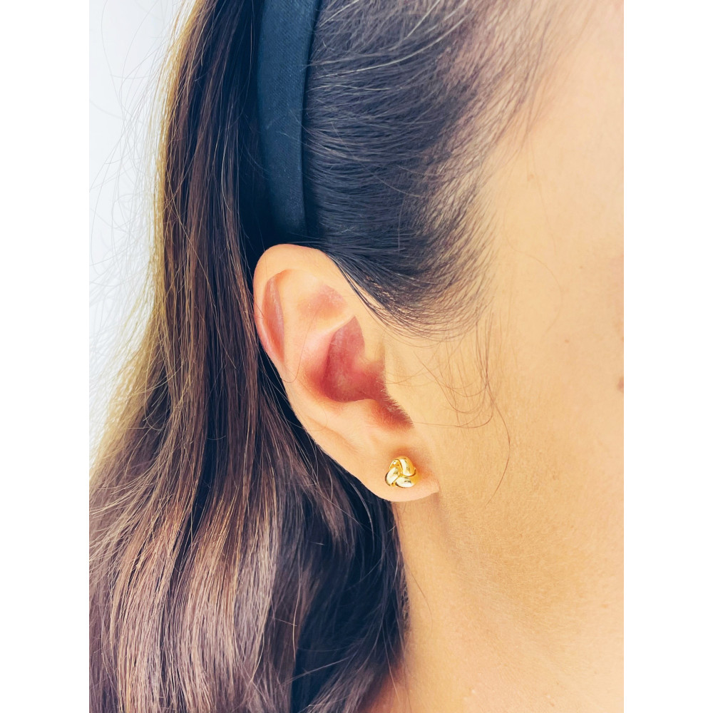 Ohrringe Ohrhänger Ohrstecker Ohrschmuck Gelbgold Paar 585er 14KT