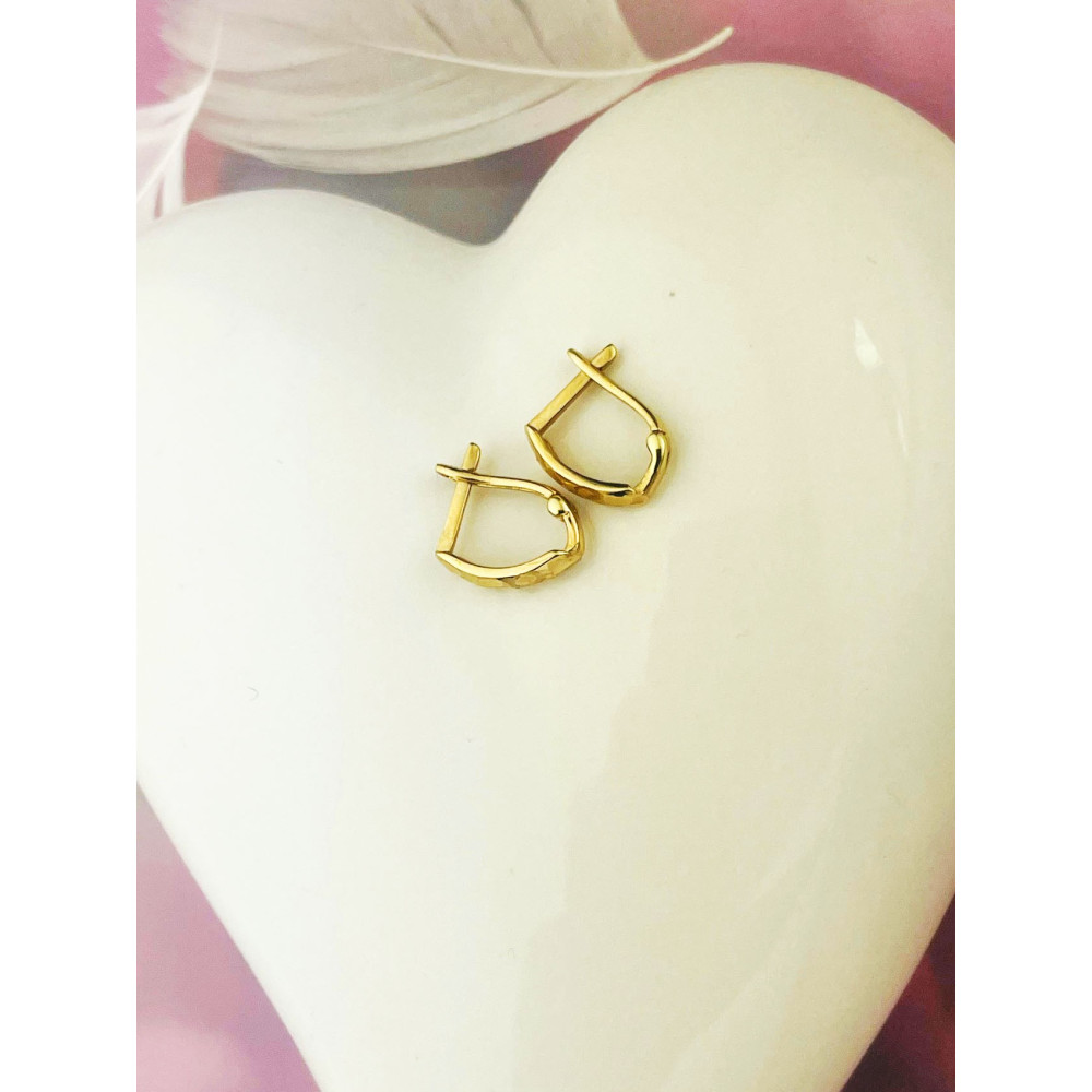 Ohrringe Ohrhänger Ohrstecker Ohrschmuck Gelbgold Paar 585er 14KT