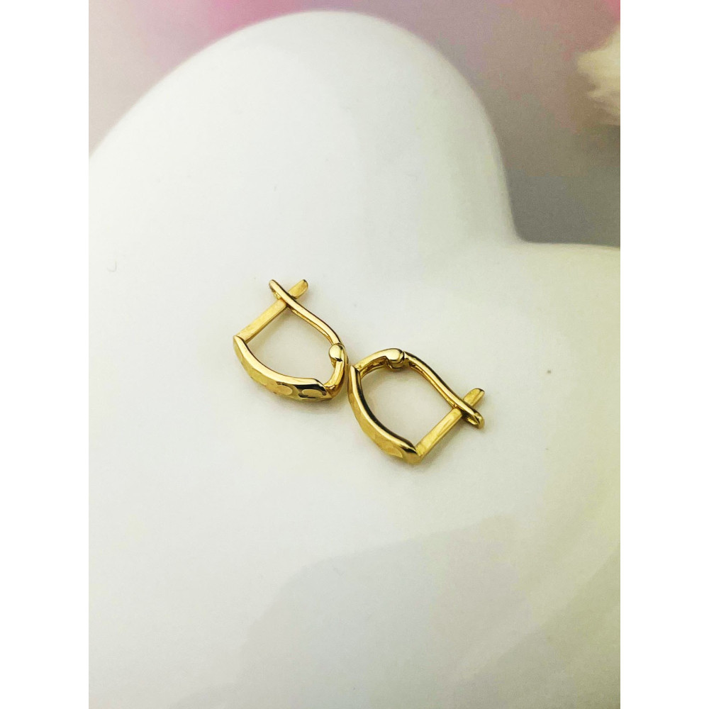 Ohrringe Ohrhänger Ohrstecker Ohrschmuck Gelbgold Paar 585er 14KT