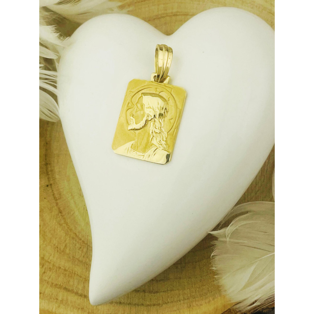 Anhänger mit Jesus Goldanhänger Erstkommunion 585er 14KT