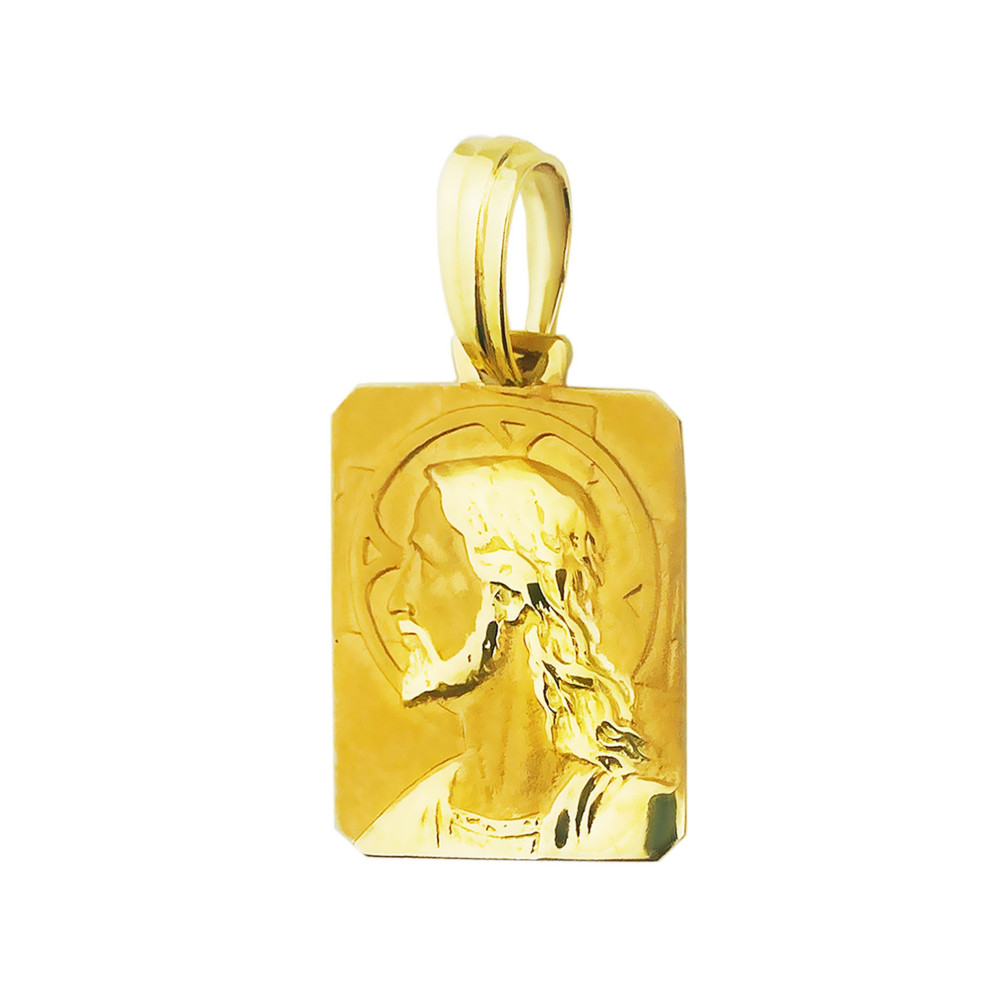 Anhänger mit Jesus Goldanhänger Erstkommunion 585er 14KT