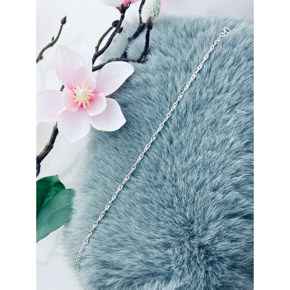 Armband 925 Silber Singapure Magic