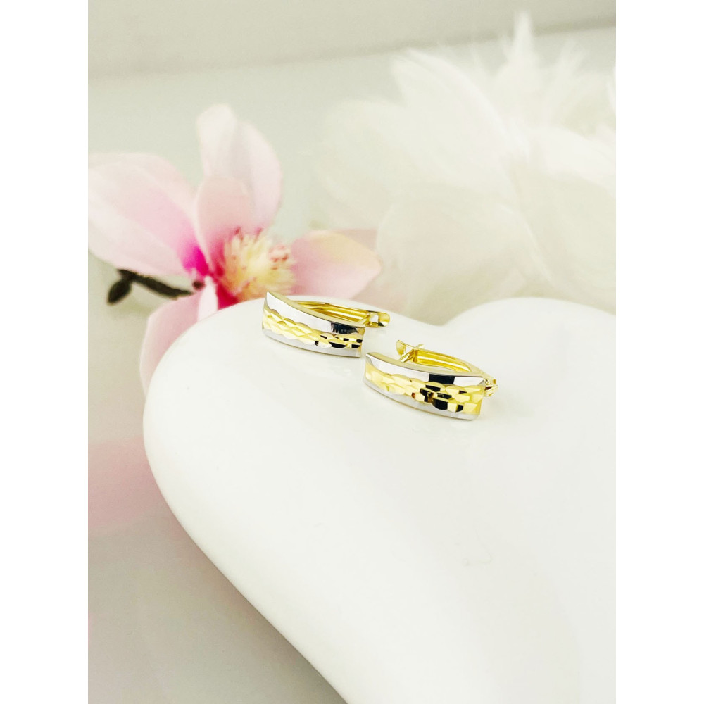 Ohrringe Ohrhänger Ohrstecker Ohrschmuck Gelbgold Paar 585er 14KT